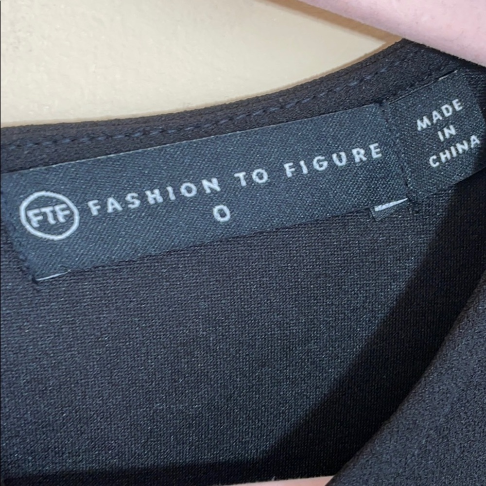 FTF Fashion to Figure peplum sequin top blouse 0 - Picture 9 of 12